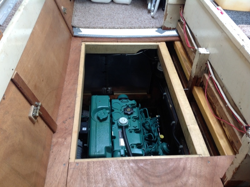 Allez-Cat-new-engine-installation